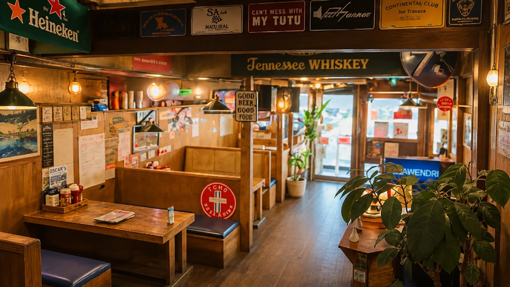 1F 店内の全景